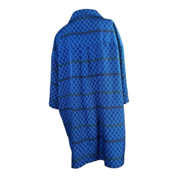 Marithe Francois Girbaud Blue Button-Down Shirt 3XL - Picture 2 of 6